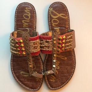 Sam Edelman Tribal Beaded Gideon Sandals